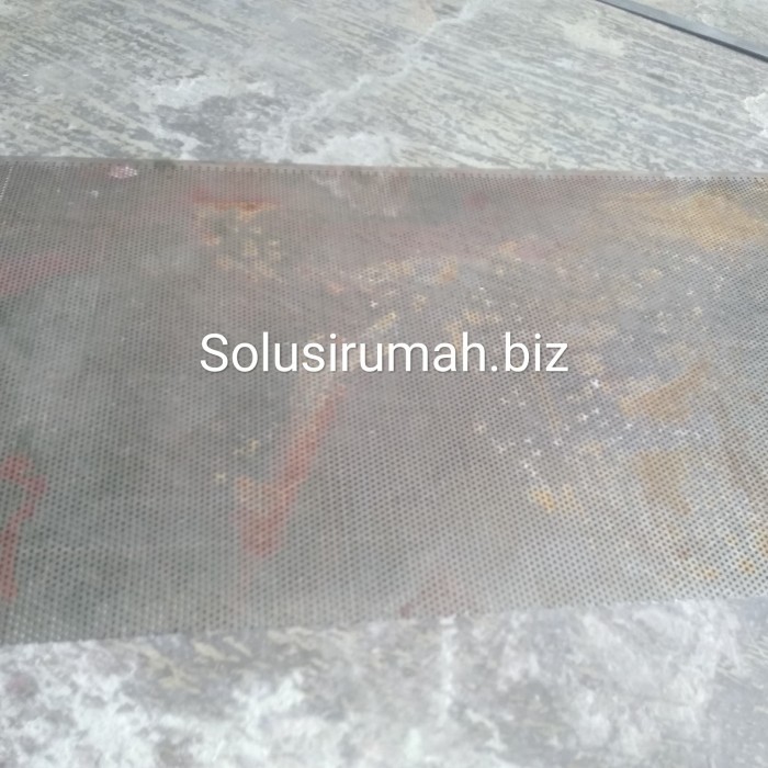 .........] PLAT LUBANG BESI 08MM*7MM 25*50CM POTONGAN PERFORATED BESI LBPK