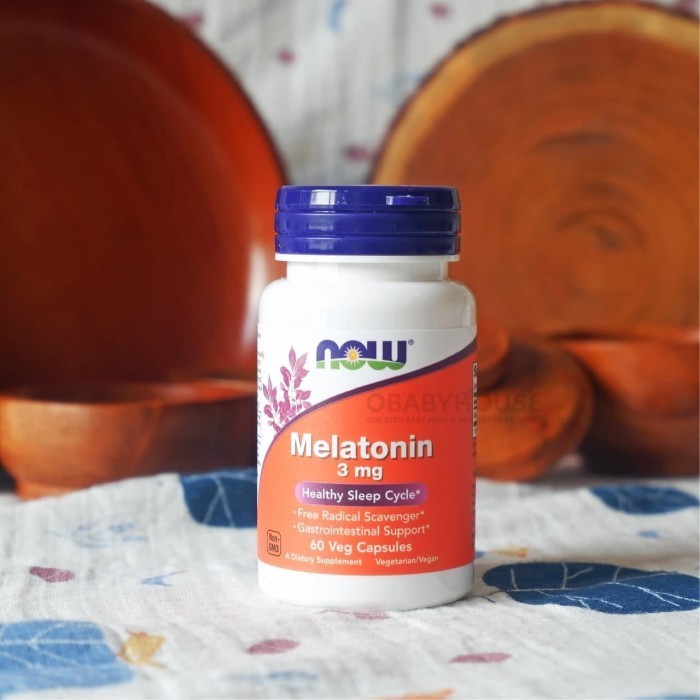 

Akko - Now Foods Melatonin 3Mg 60 Veg Capsules