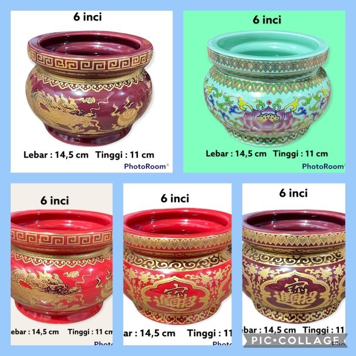 ] Hiolo keramik 6 inci