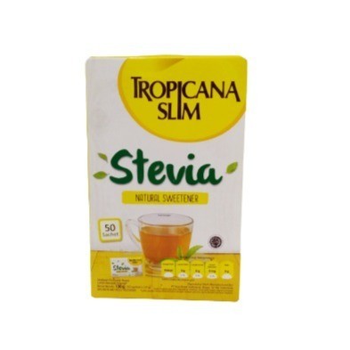 

Tropicana Slim Sweet Stevia 50 Sachet