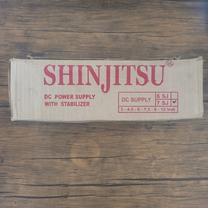 Ready stock] Shinjitsu dc power supply with stabilizer