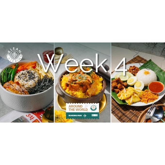 

Klean Healthy Diet Catering Sehat - Weekly Lunch (5 Meals/5 Days)