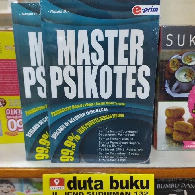 

Buku Master Psikotes Psikotest CPNS KEMENTIAN PERGURUAN TINGGI KERJA