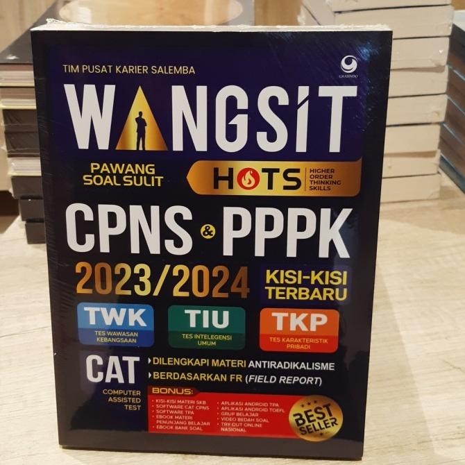 

Buku Wangsit Hots Tes Cpns & Pppk 2023 / 2024 Tim Pusat Karier Salemba