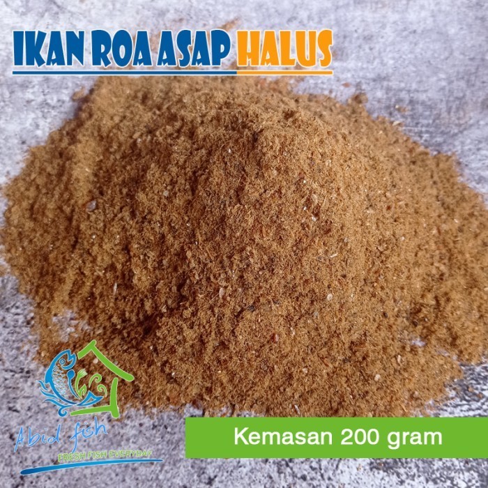 

TERBAIK ikan roa asap tumbuk halus / ikan roa halus