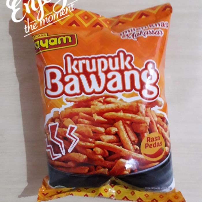 

STOK TERBATAS Krupuk bawang cap Ayam dari kota Makassar