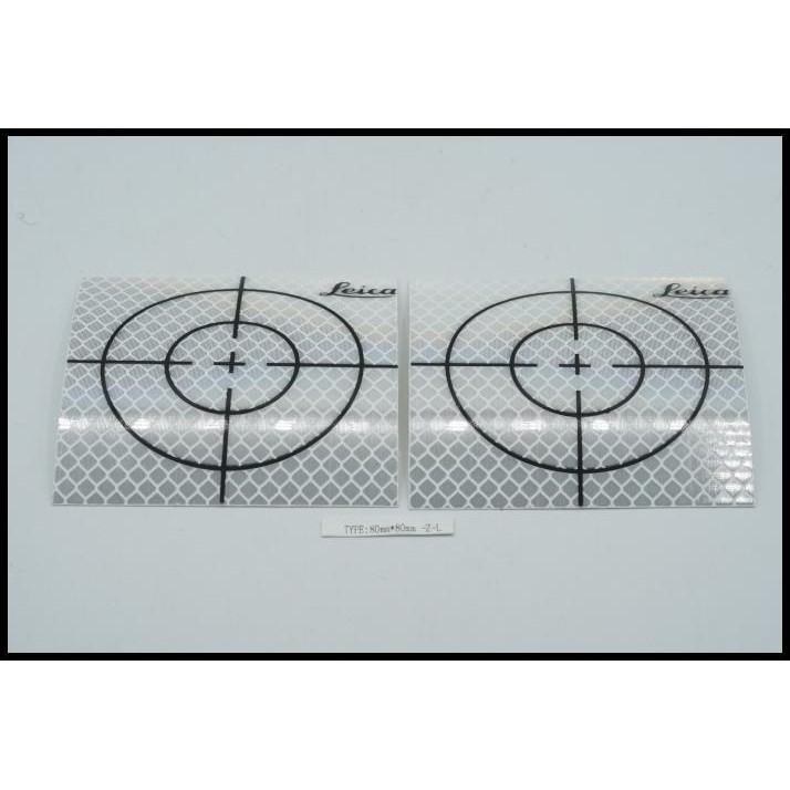 

TERMURAH REFLECTOR 80X80MM 8X8 CM SHEET SILVER - SURVEY STICKER TARGET - LEICA !!!!!