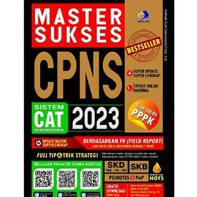 

BUKU CPNS - TES SOAL CPNS MASTER SUKSES + PPPK 2021 2022