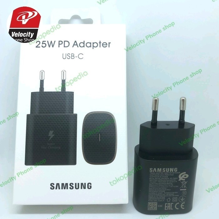 Adaptor Kepala Charger Samsung A34 A73 5G A54 A25 25W Original