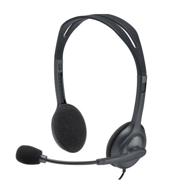 Logitech Stereo Business Headphone H111 With Microphone