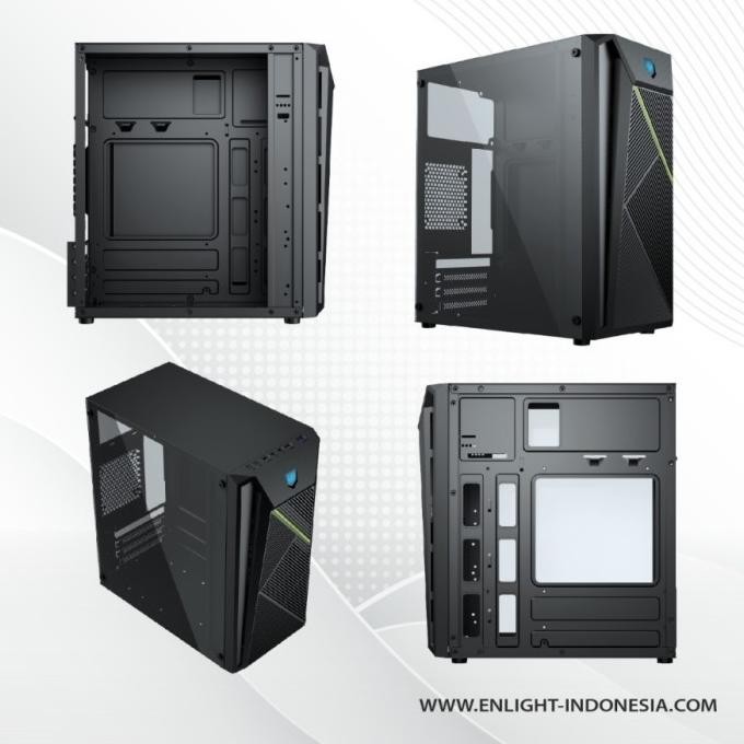 INFINITY F07 + PSU 250W Gaming PC Case