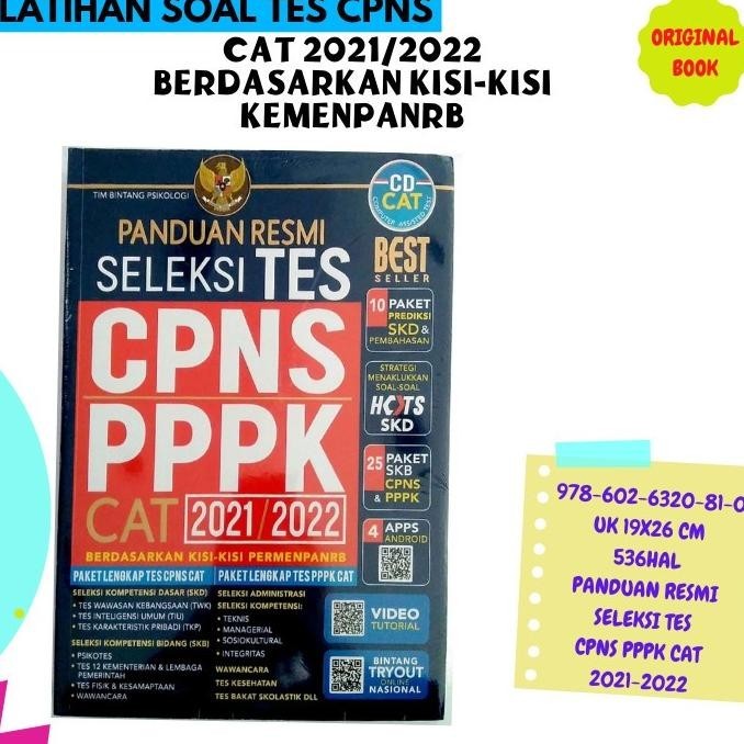 

BUKU PERSIAPAN TES CPNS-PANDUAN RESMI SELEKSI TES CPNS PPPK CAT 20/21