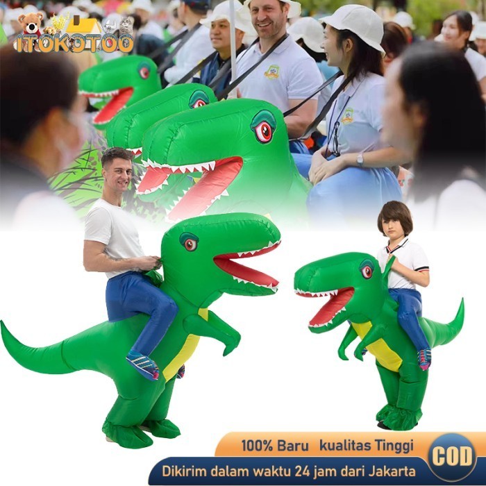 Kostum Dino Kostum Dinosaurus Anak Dan Dewasa Permainan Kostum