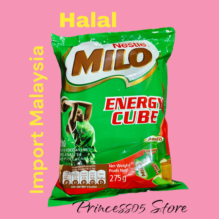 

MILO CUBES ORIGINAL MALAYSIA 100 PCS