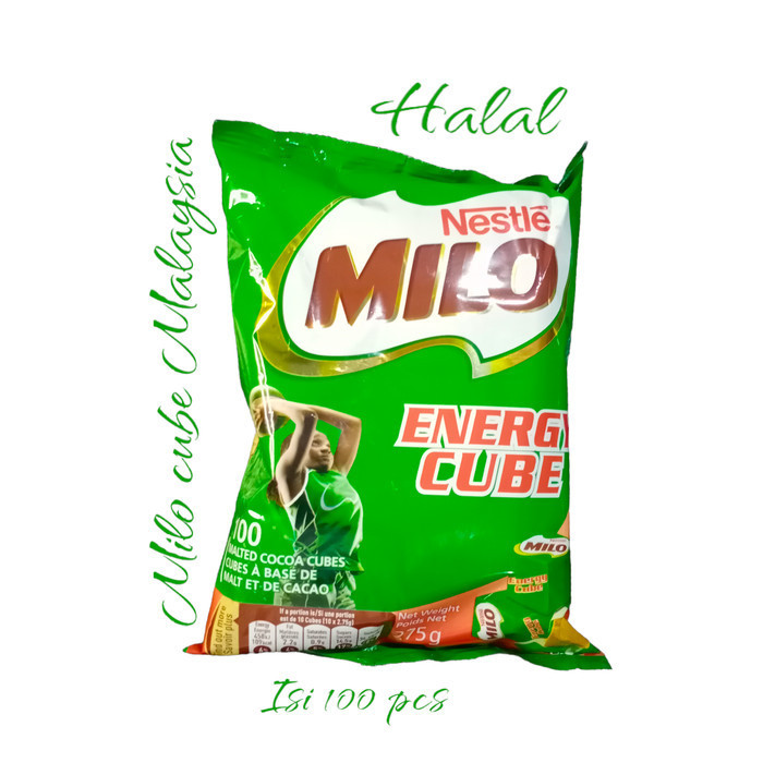 

MILO CUBES ISI 100 PCS