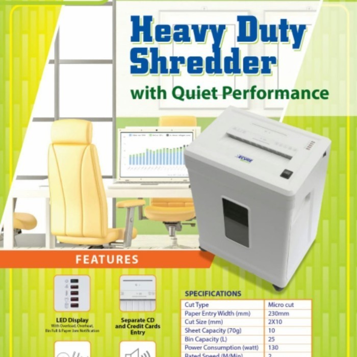 

Paper Shredder SECURE Maxi 25MCM - Mesin Penghancur Kertas 25 MCM