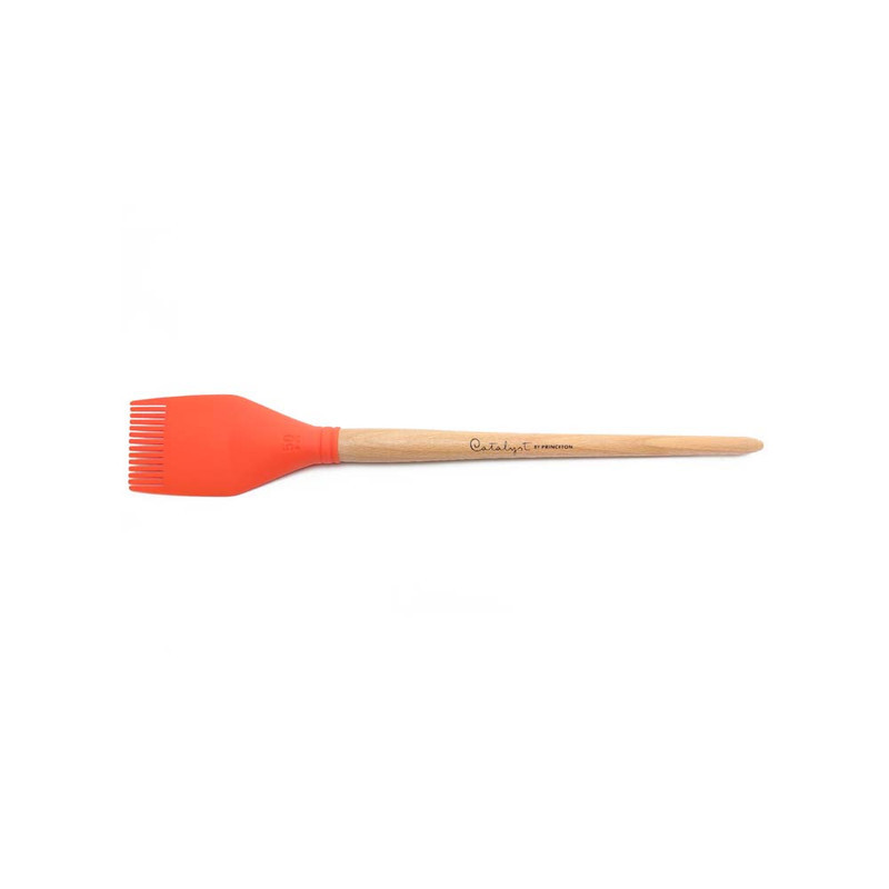 

Princeton Catalyst Tool Synthetic Long Handle Orange Blade 5 Sz 50