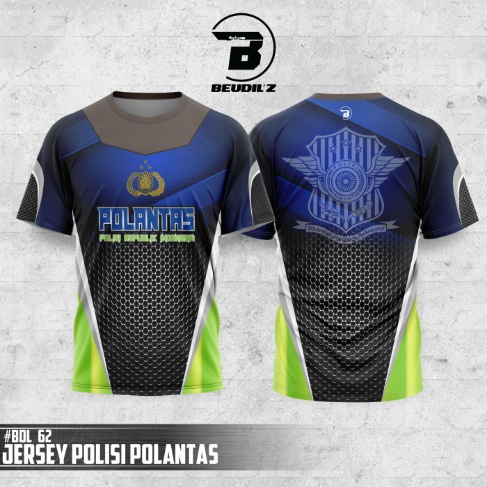 Jersey Polantas Polri /Kaos Daleman Polisi/Jersey Printing