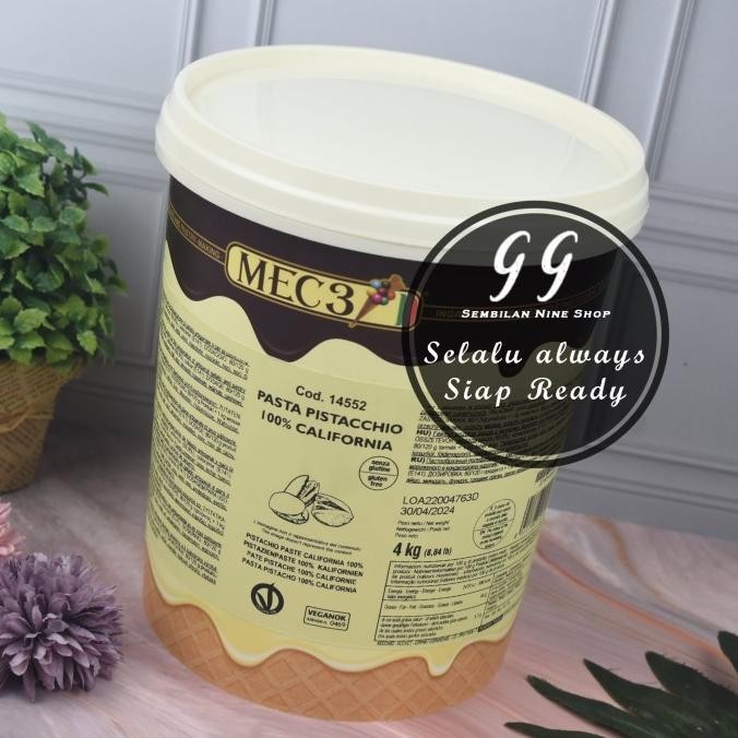 

Mec3 200 Gram Pasta Pistacchio 100% Pure Pistachio Paste Pistasio