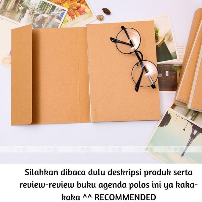 

Buku Agenda Polos Uk 19 X 26.5 Cm 224 Halaman Bullet Journal Diary