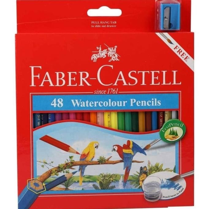 

Faber Castell 48 Watercolour Pencils / Pensil Warna