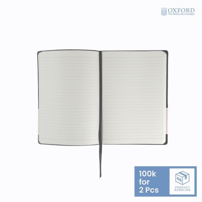 

Buku Agenda Oxford Pu Planner A5 Merah Hitam Coklat (Get 2Pcs)