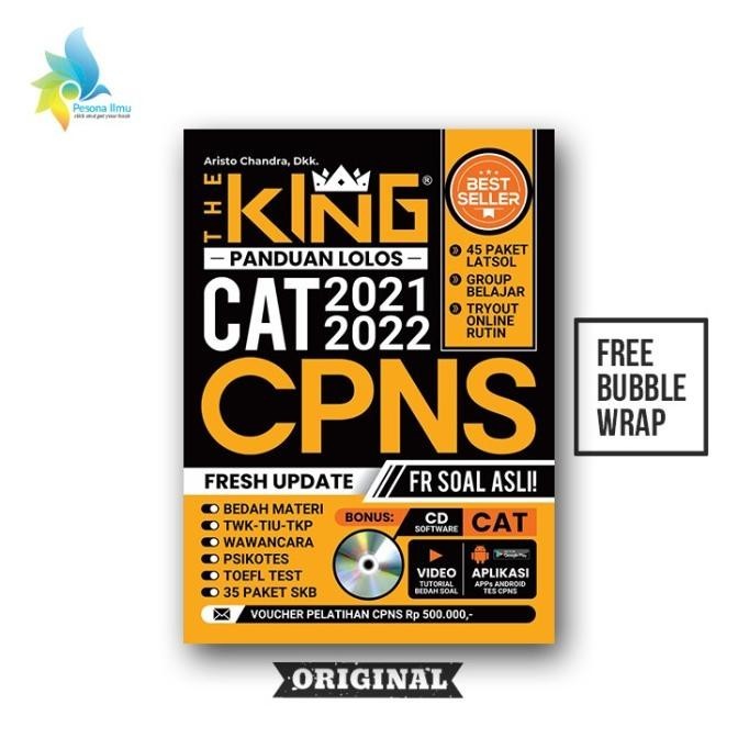 

Buku The King Panduan Lolos CAT CPNS - Free CD