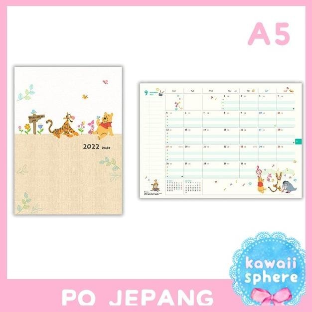 

Disney Mickey / Pooh Planner 2022 Size A5 / B6 | Hallmark Planner