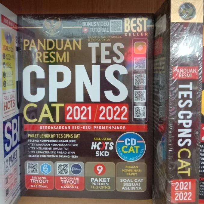 

BUKU PANDUAN TES CPNS CAT 2021/2022, TERBARU