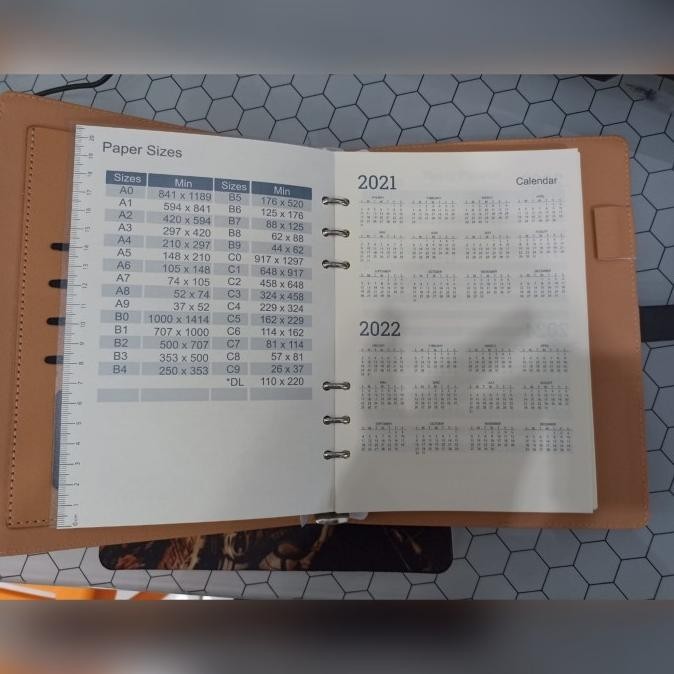 

Agenda Note Book Memo Planner Kulit Hard Cover Buku A5( Agenda Ar 07 )