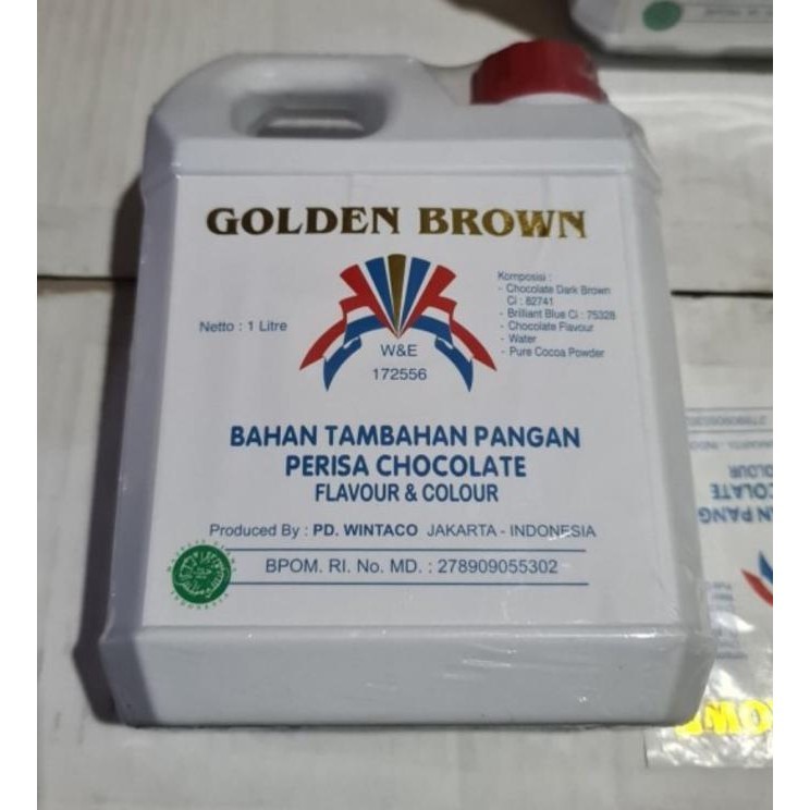 

Golden Brown Pasta Coklat Flavocol Flavour & Colour 1Kg Chocolate