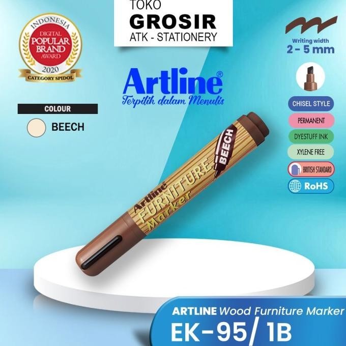

Grosir Spidol Furniture Artline Ek-95 (12 Pcs)