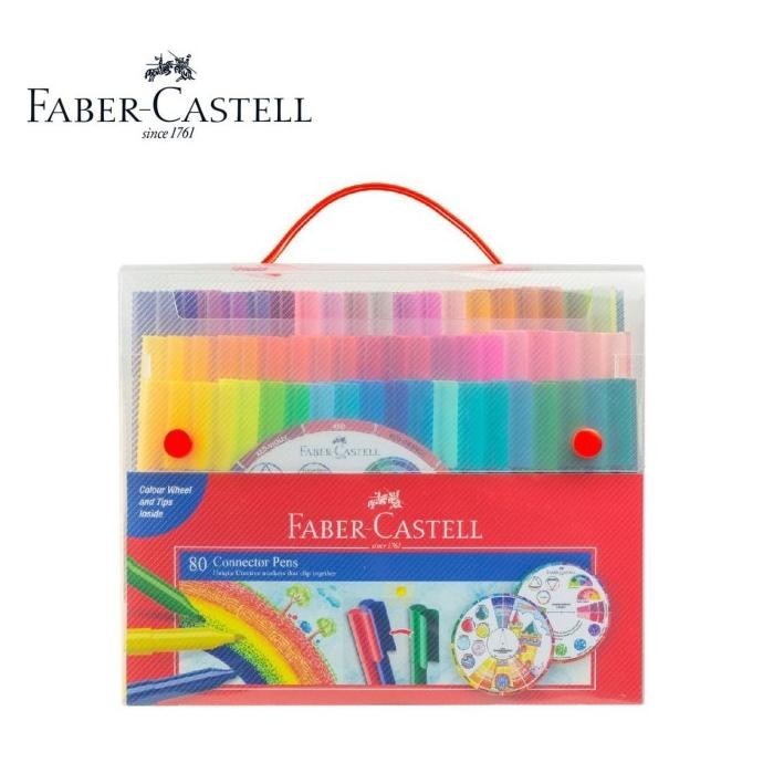 

Faber Castell Connector Pen 80 Colors Spidol Warna Original