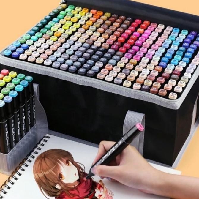 

Touch Five 24 36 48 60 80 168 120 Spidol Warna Art Marker Sketsa