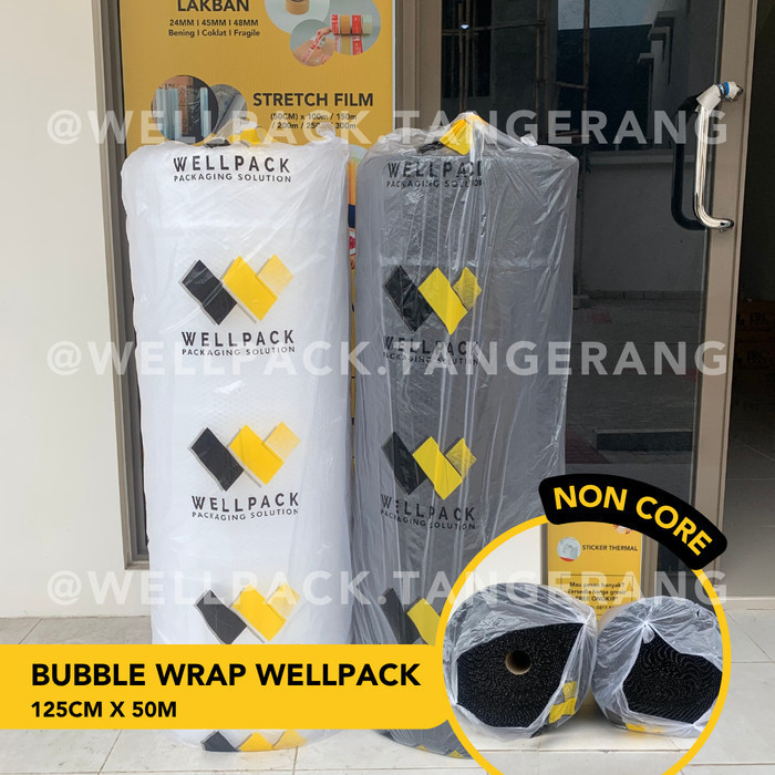 

Terbaru Bubble Wrap Roll Wellpack 125Cm X 50M Bening / Hitam - Non Core Gmp Mp Promo Terlaris