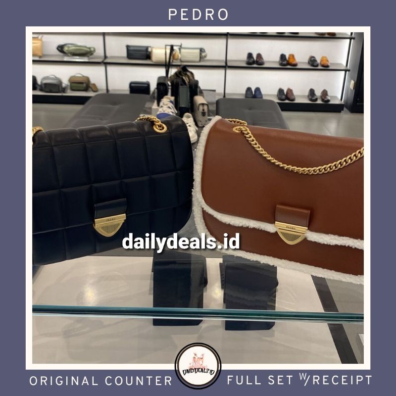 PW2-75210143 Quilted Bag - Jast[p] P3DRO ORIGINAL COUNTER TAS BAG SHOULDER STORE MALL ASLI AUTHENTIC