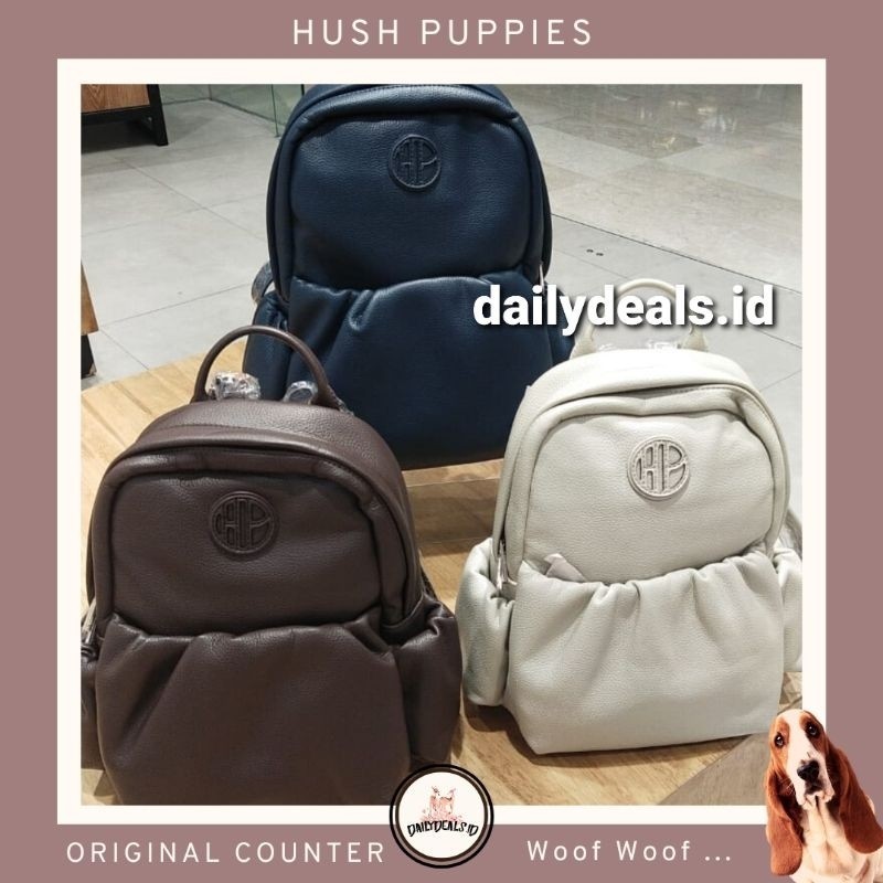 [READY] SAGO BACKPACK RANSEL Jast[p] HUSH PUPPIES ORIGINAL COUNTER READY TAS BAG WANITA