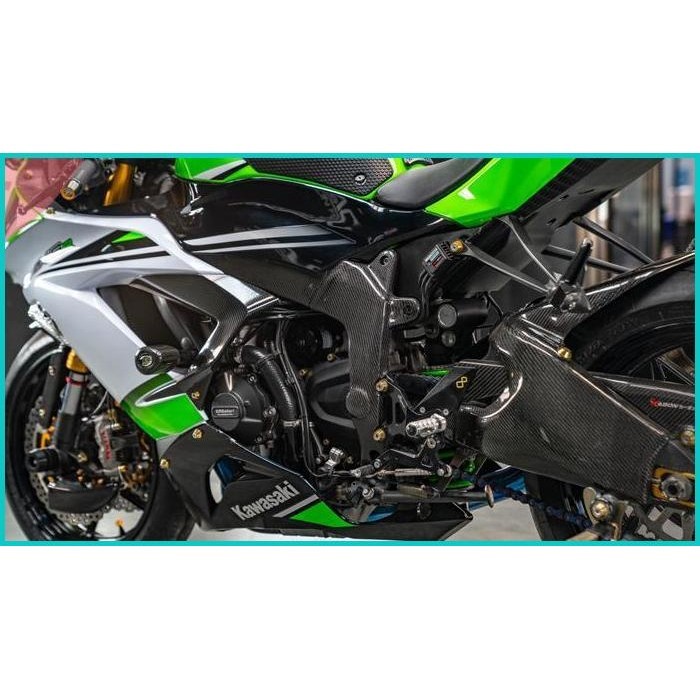 BPROJECT Carbon Frame Cover ZX636 ZX6R 13m4yZ4 accessories