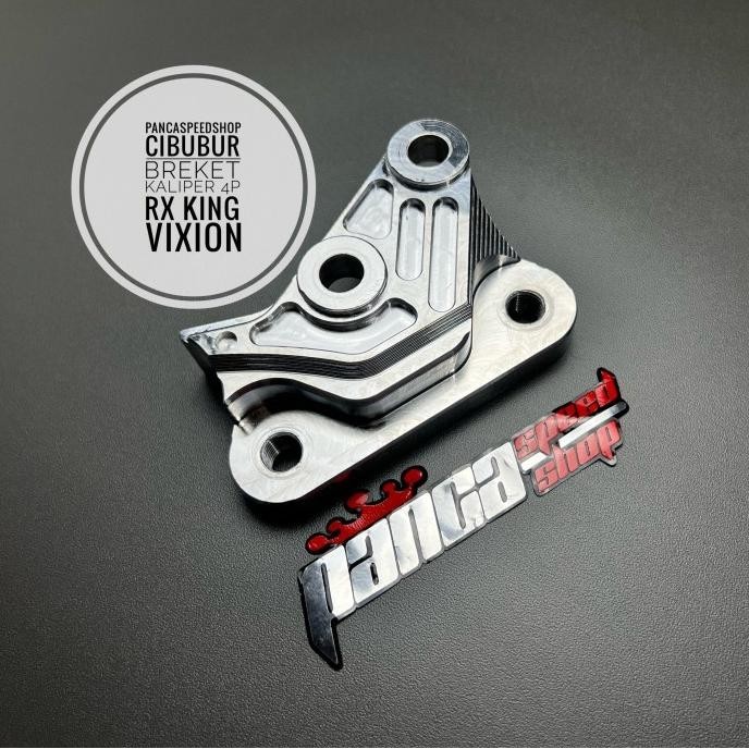 Breket Braket Kaliper 4P 4 Piston Brembo Ktc Big Rx King Disc 300 Mm