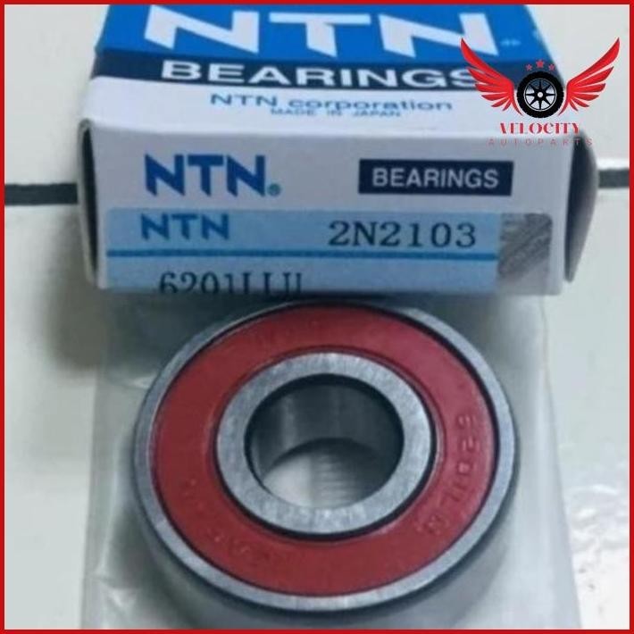 BALL BEARING BERING 6201LLU 6201 LLU NTN ORIGINAL