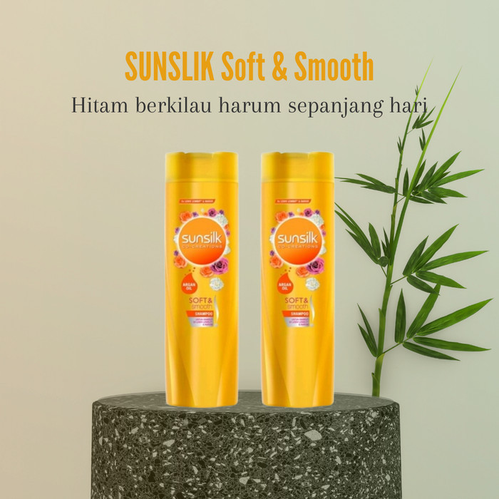

SUNSLIK SHAMPOO SOFT & SMOOTH LEMBUT & HALUS