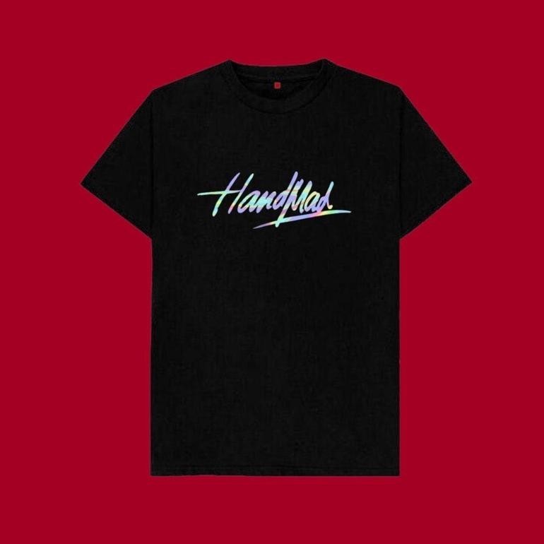 Terlaris T-Shirt Handmad Hologram Kaos Thank God For Good Karma Handmad Campah Bali