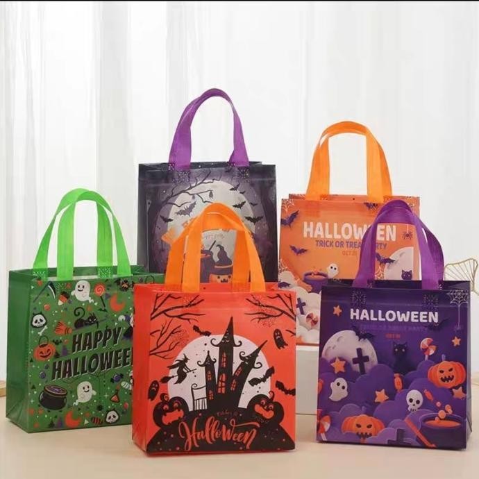 

OLH - Kantong Souvenir PVC Tema Halloween Goodie Bag Tas Permen Pesta Grosir TERLARIS