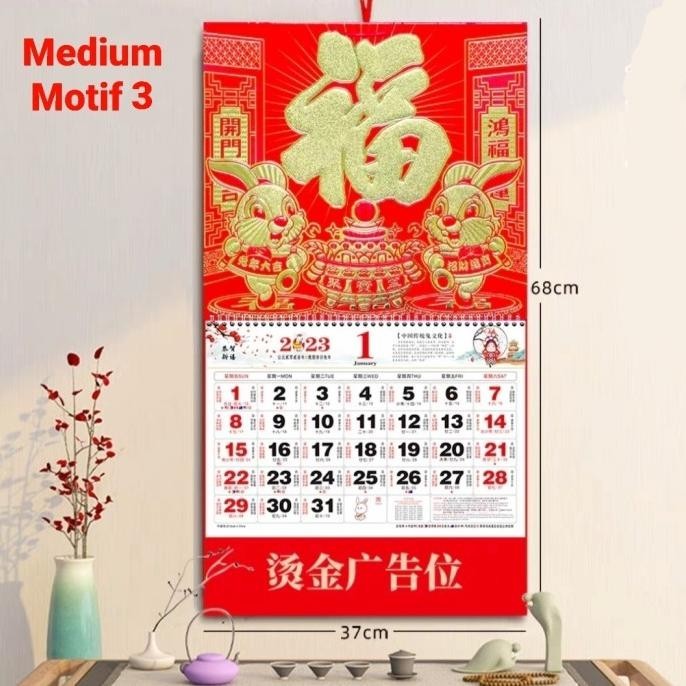 

OLH - Kalender 2023 Bulanan Kalender Kelinci FU Hoki Termurah Harga Grosir TERLARIS