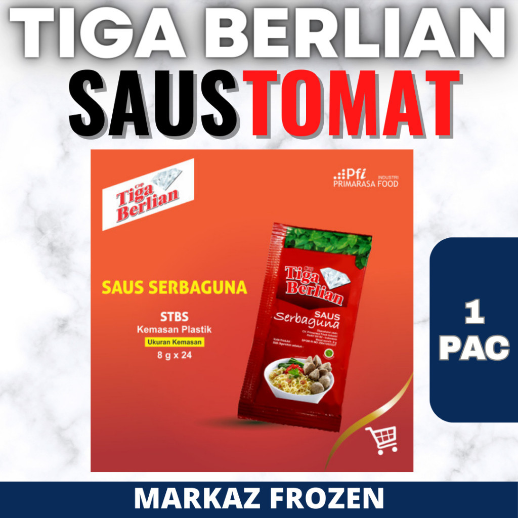 

TIGA BERLIAN SAUS TOMAT SACHET 24PCS (24/Q)