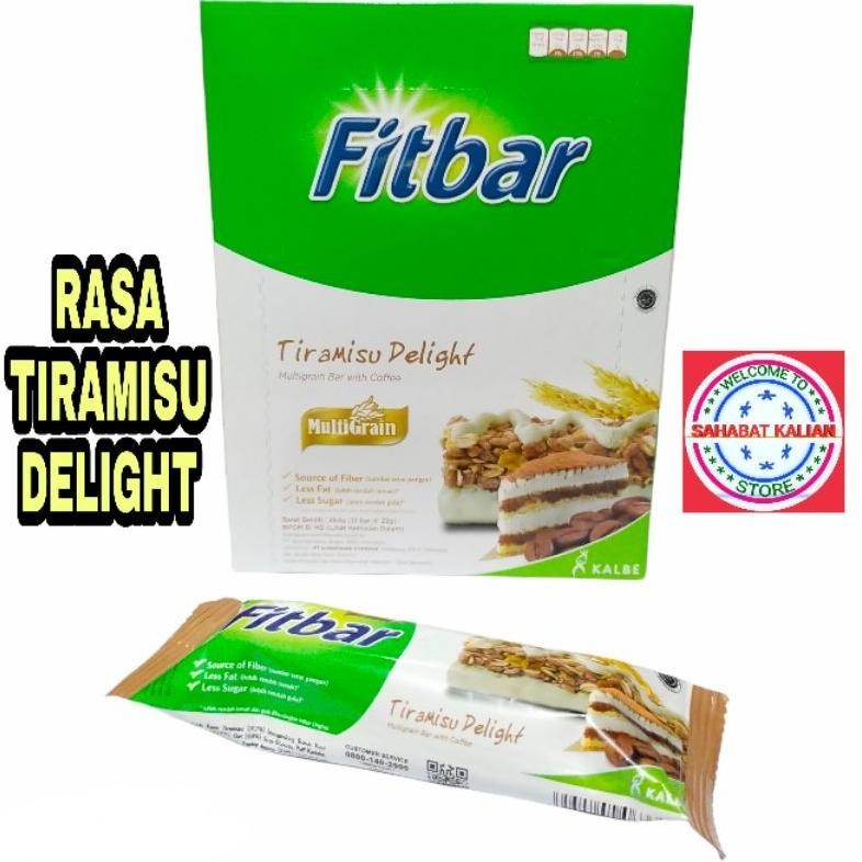 

FITBAR TIRAMISU MULTIGRAIN 20GR 1 BOX ISI 12 PCS