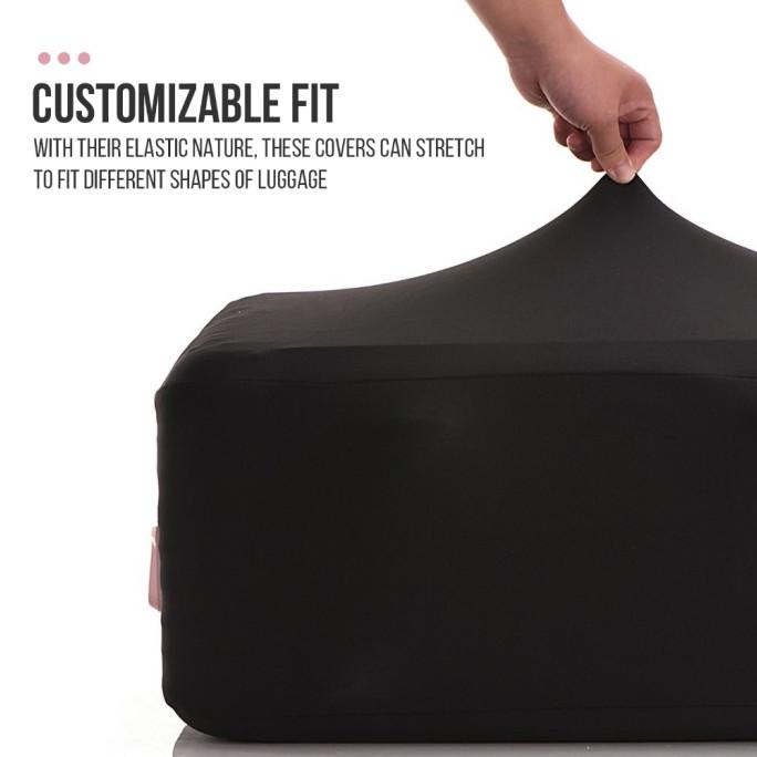 Roaming Cover Kain Elastis Sarung Koper Gambar 20 Inch - 30 Inch