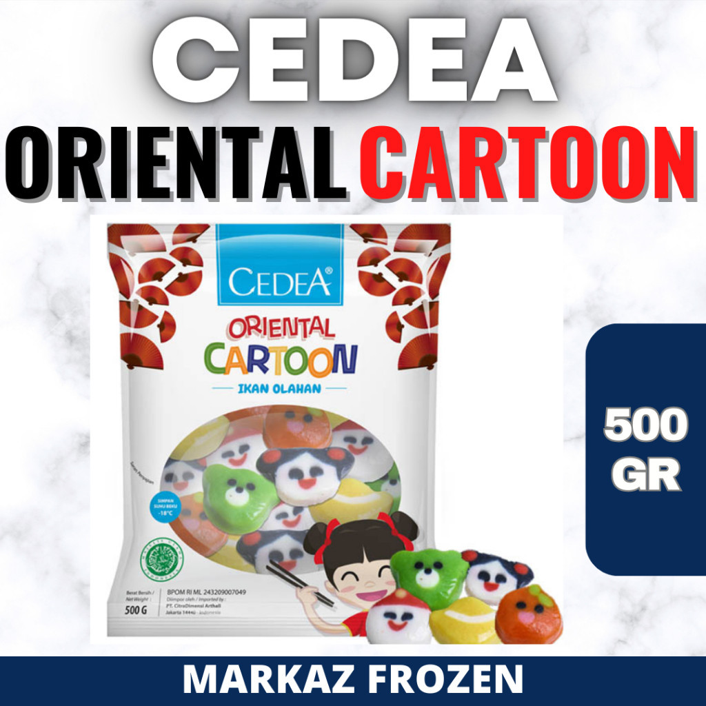 

CEDEA ORIENTAL CARTOON 500GR (20/Q)