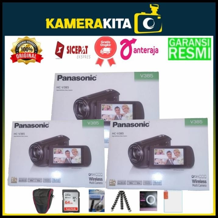 Panasonic Hc-V385 Full Hd Camcorder / Panasonic Hc-V385