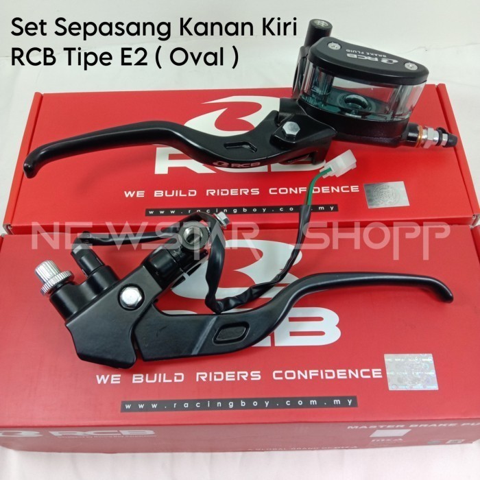 Paket Rcb Master Rem E2/Oval 14Mm+Kaliper Rcb S Vario 110 125 150 Beat